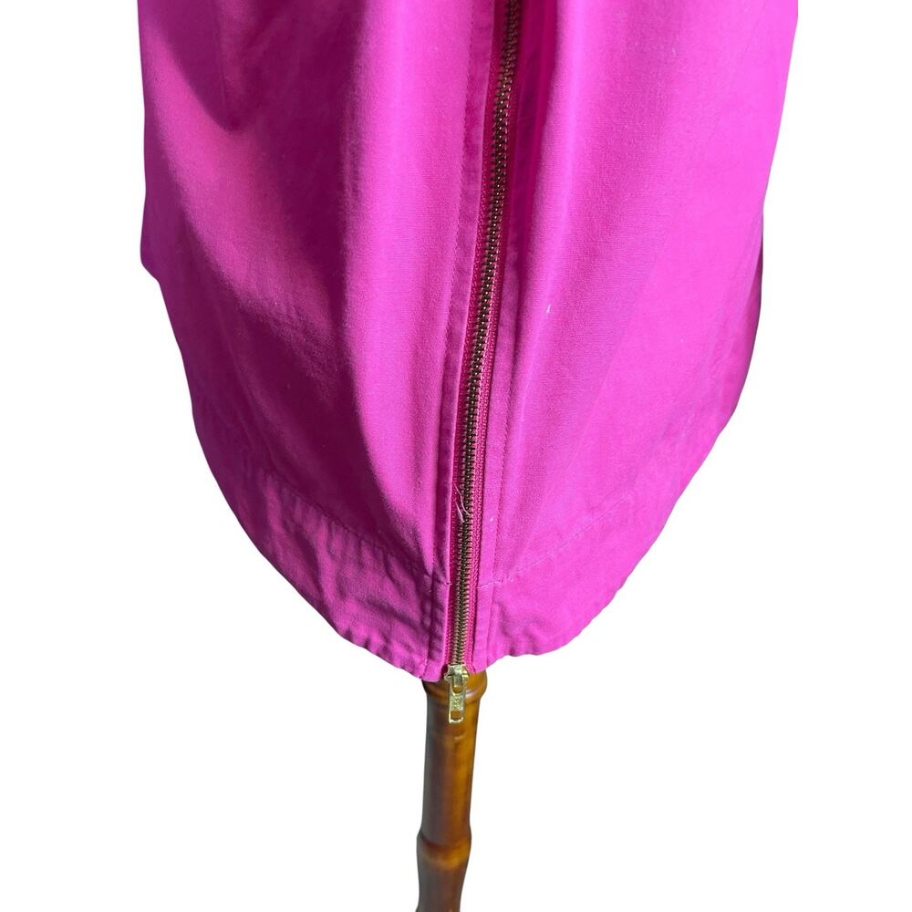 Crown And Ivy Jacket Womens XS Pink Woven Back Zipper Outdoor Cargo Full Zip - Picture 9 of 14